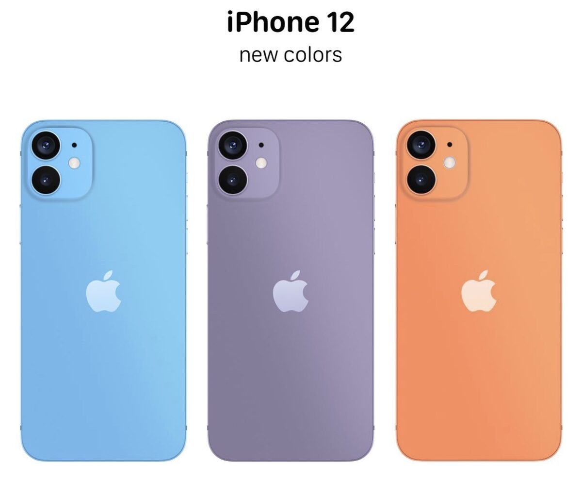 iPhone 12 Nuovi colori 2020